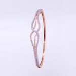 18KT Rose Gold Elegant Diamond Bracelet