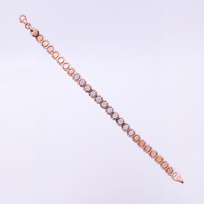 18KT Gold and Diamond Bliss Bracelet - Image 1