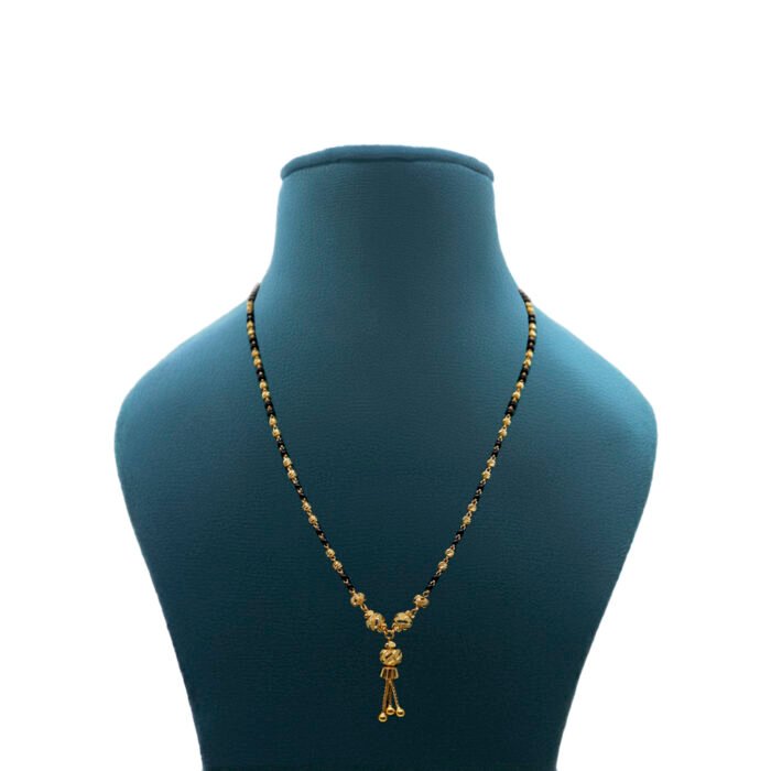 22KT Gold Enduring Ball Mangalsutra - Image 1