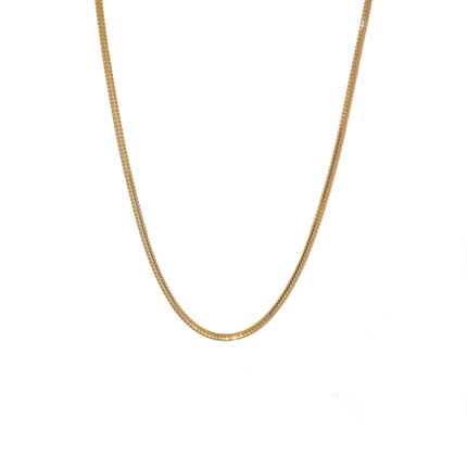 22KT Gold Classic Curb Chain