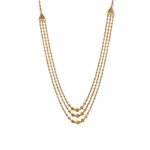 22KT Gold Elegant Three Layered Matar Mala