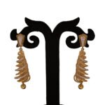 18KT Gold Statement Chandelier Diamond Earrings