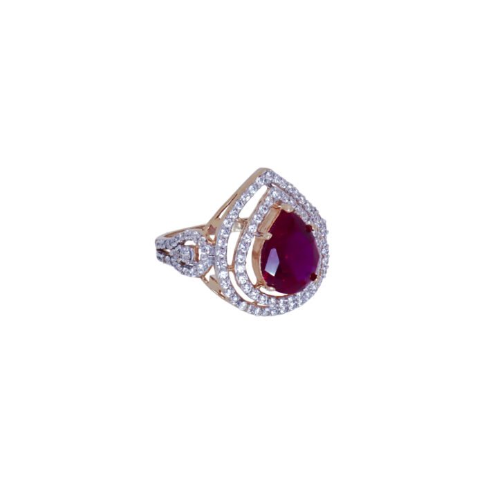 18KT Gold Majestic Ruby Ring - Image 1