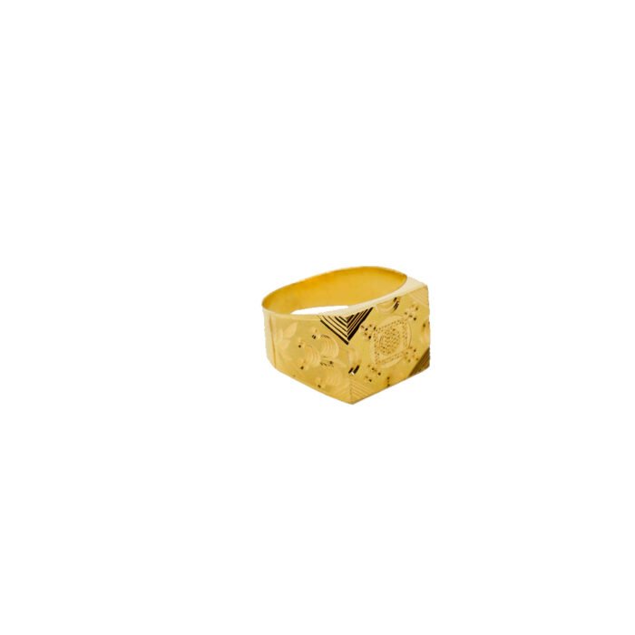 22KT Gold Royal Signet Ring - Image 1